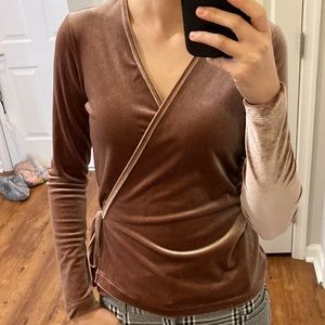 Velvet Madewell Ballet Wrap Top